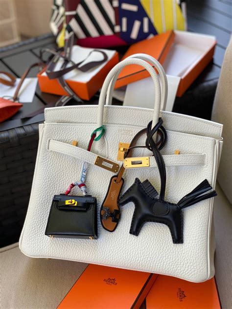 birkin Hermes handbag charms